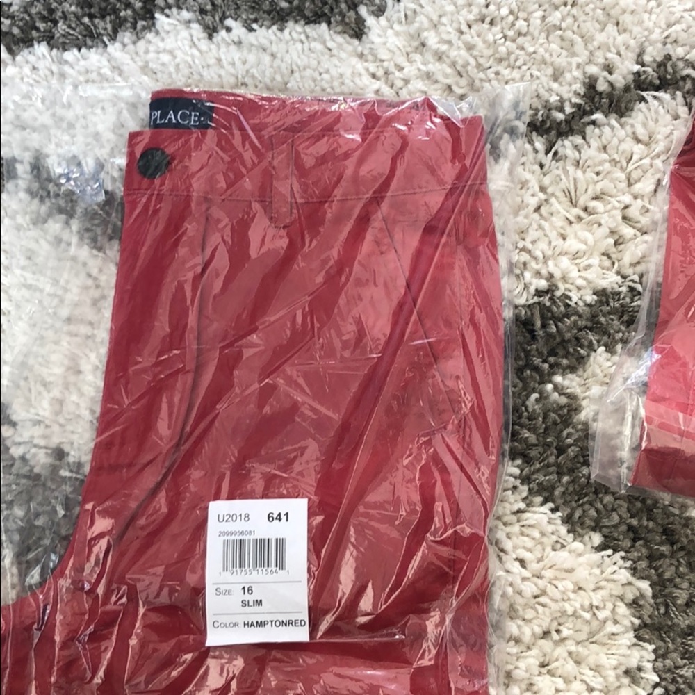 Salmon color short. Size 16 SLIM